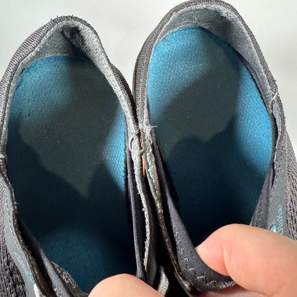 OluKai Moku Pae Mens 10.5 Black White Mesh Boat Shoes Sneakers 10472-40QS